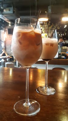 Iced coffee Iced coffee